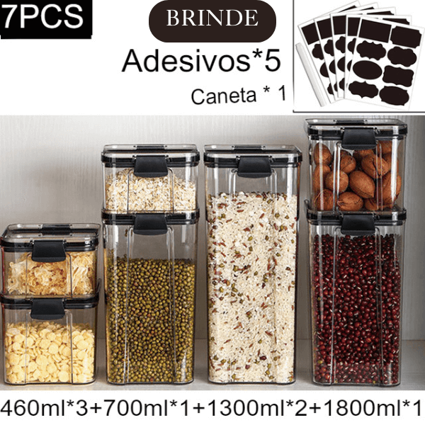 Kit Grãos Porto - 7 peças + brinde - Cazehn