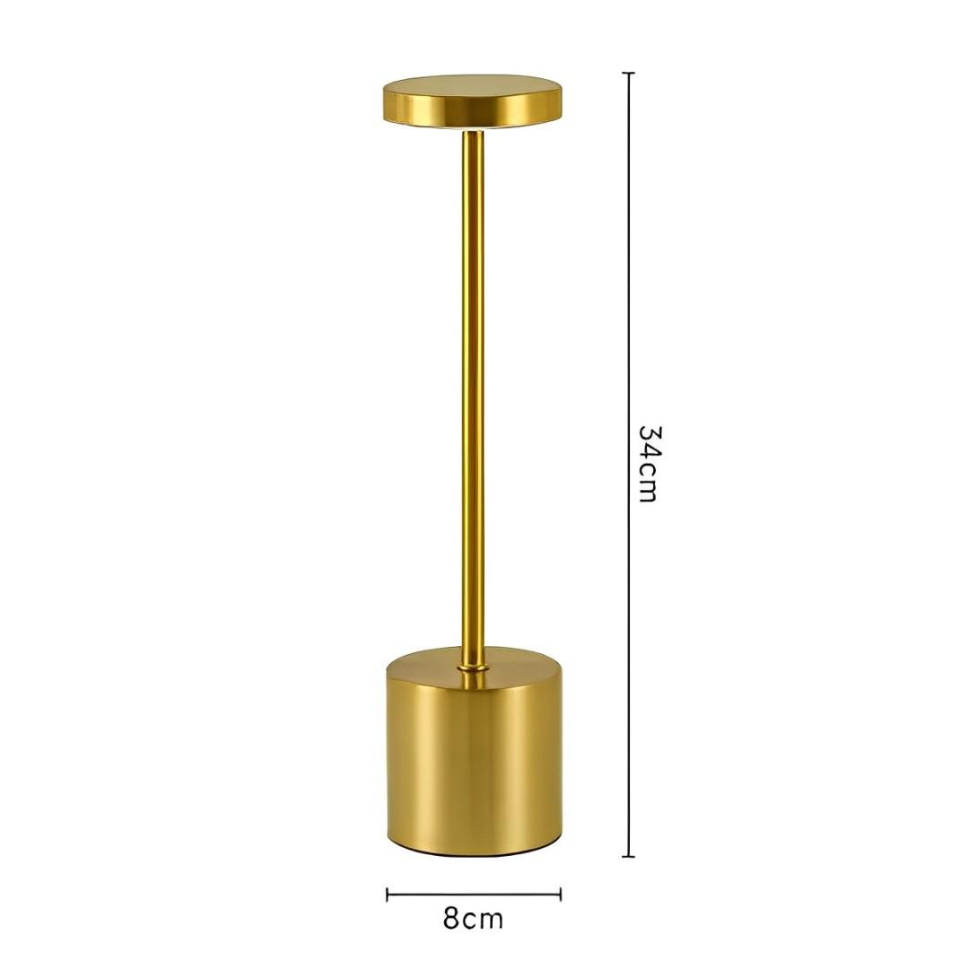 Luminária de Led Mendoza com Acendimento ao toque - Cazehn