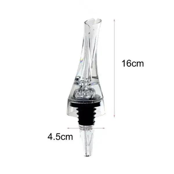 Kit Degustação Vinhos -Compre Aerador e Rolha a Vácuo e Ganhe o Saca-rolhas Pneumático - Cazehn