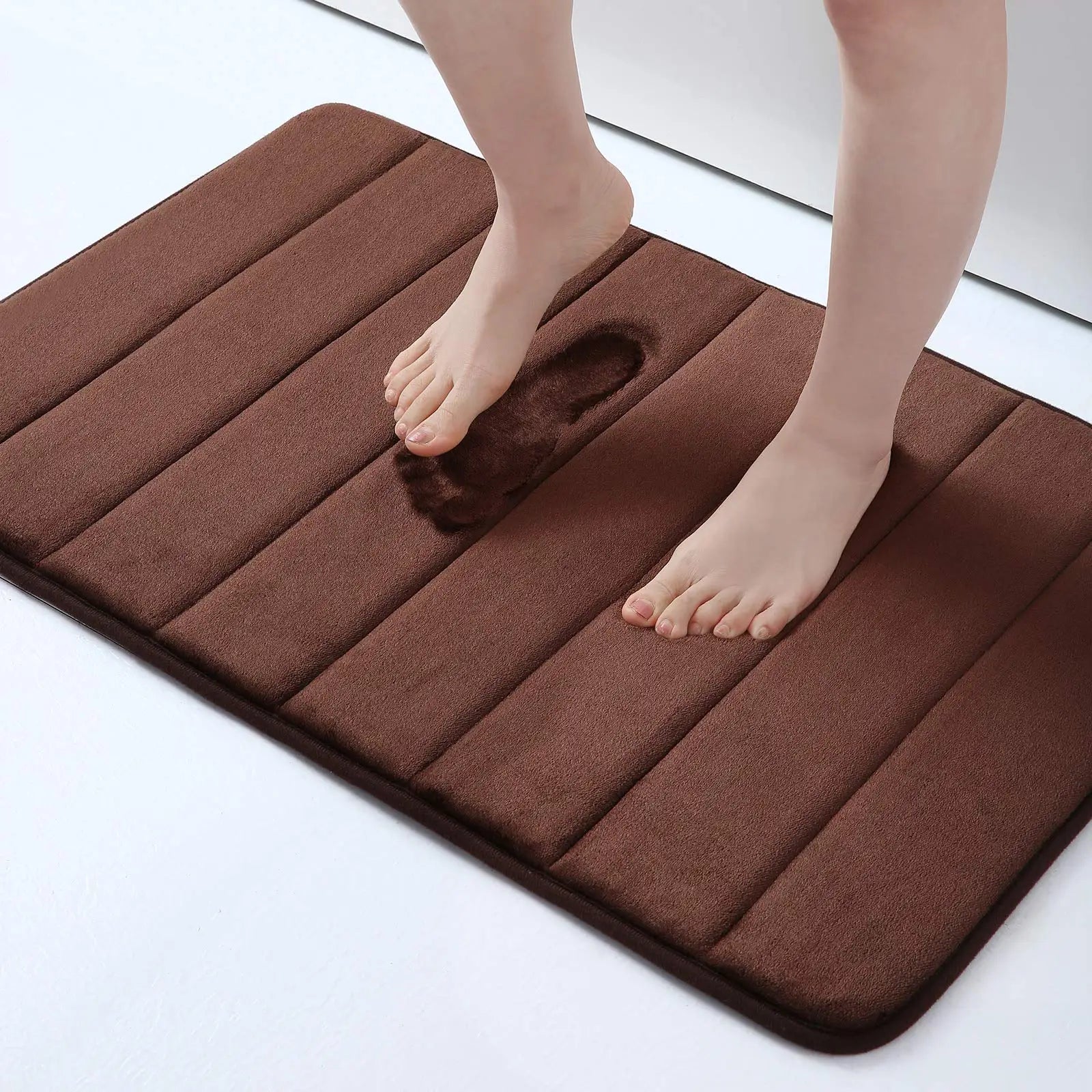 Kit Tapete 2 Peças Para Banheiro Ultra Macio e Absorvente - Cazehn