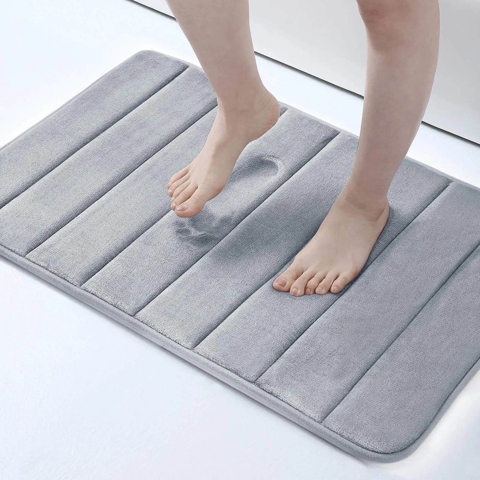 Kit Tapete 2 Peças Para Banheiro Ultra Macio e Absorvente - Cazehn