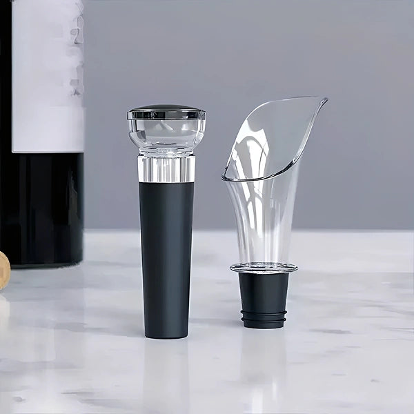 Kit Abridor Saca Rolhas de Vinhos Elétrico - Cazehn
