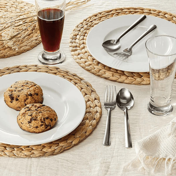 Conjunto Suporte Sousplat Prato Dhaka - 5 e 10 peças - Cazehn