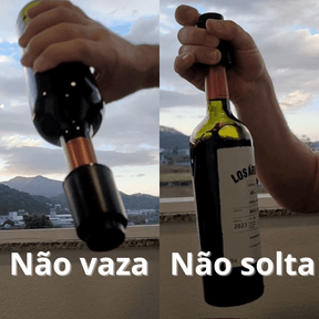 Rolha Vácuo Dijon para Vinhos - Cazehn - Cazehn