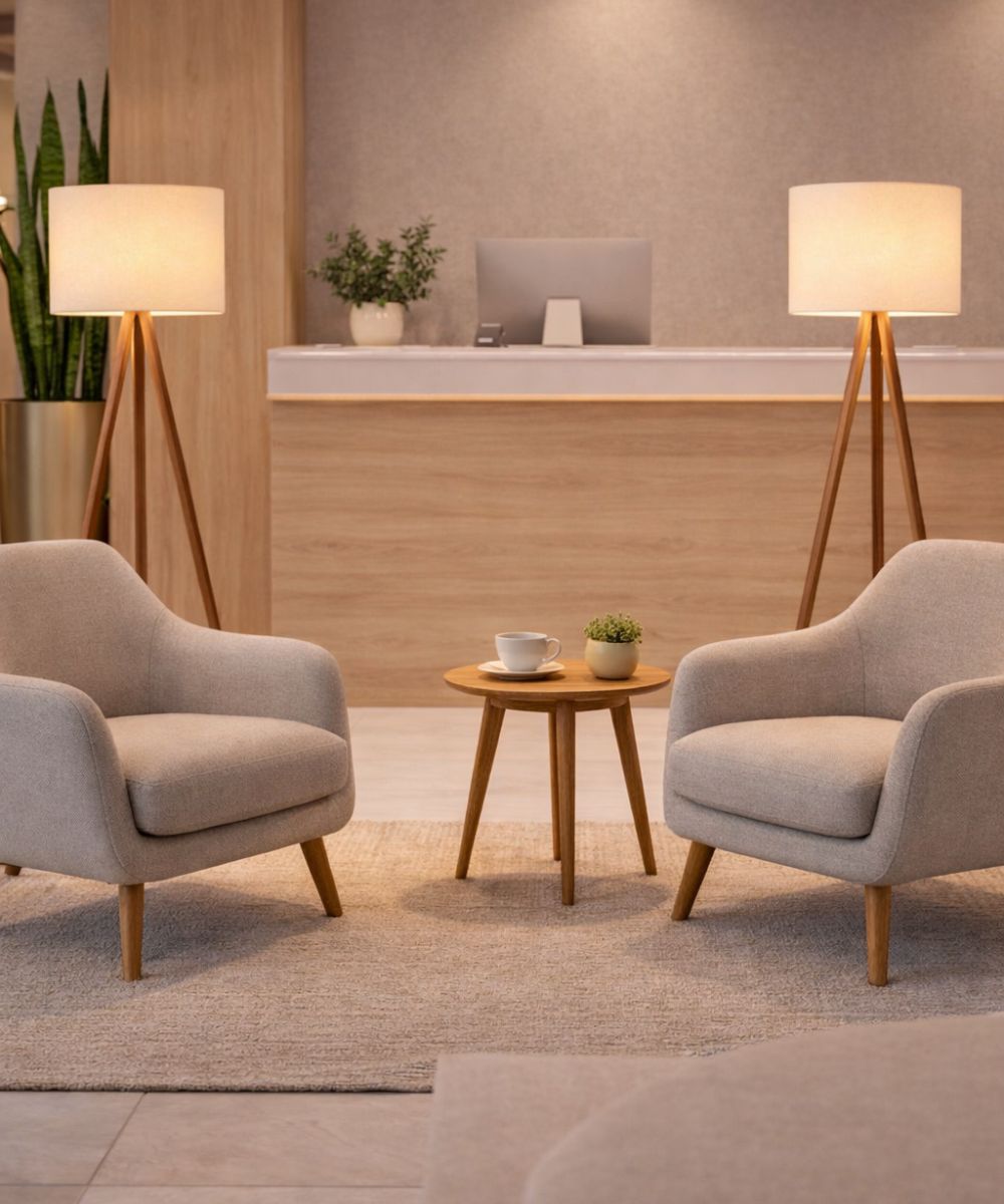 Luminária Abajur de chão tripé decorativa 11