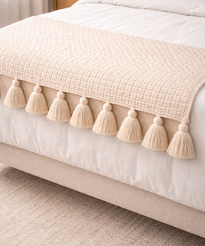 Peseira de Cama Algodão 0,70x2,20 para Casal 30