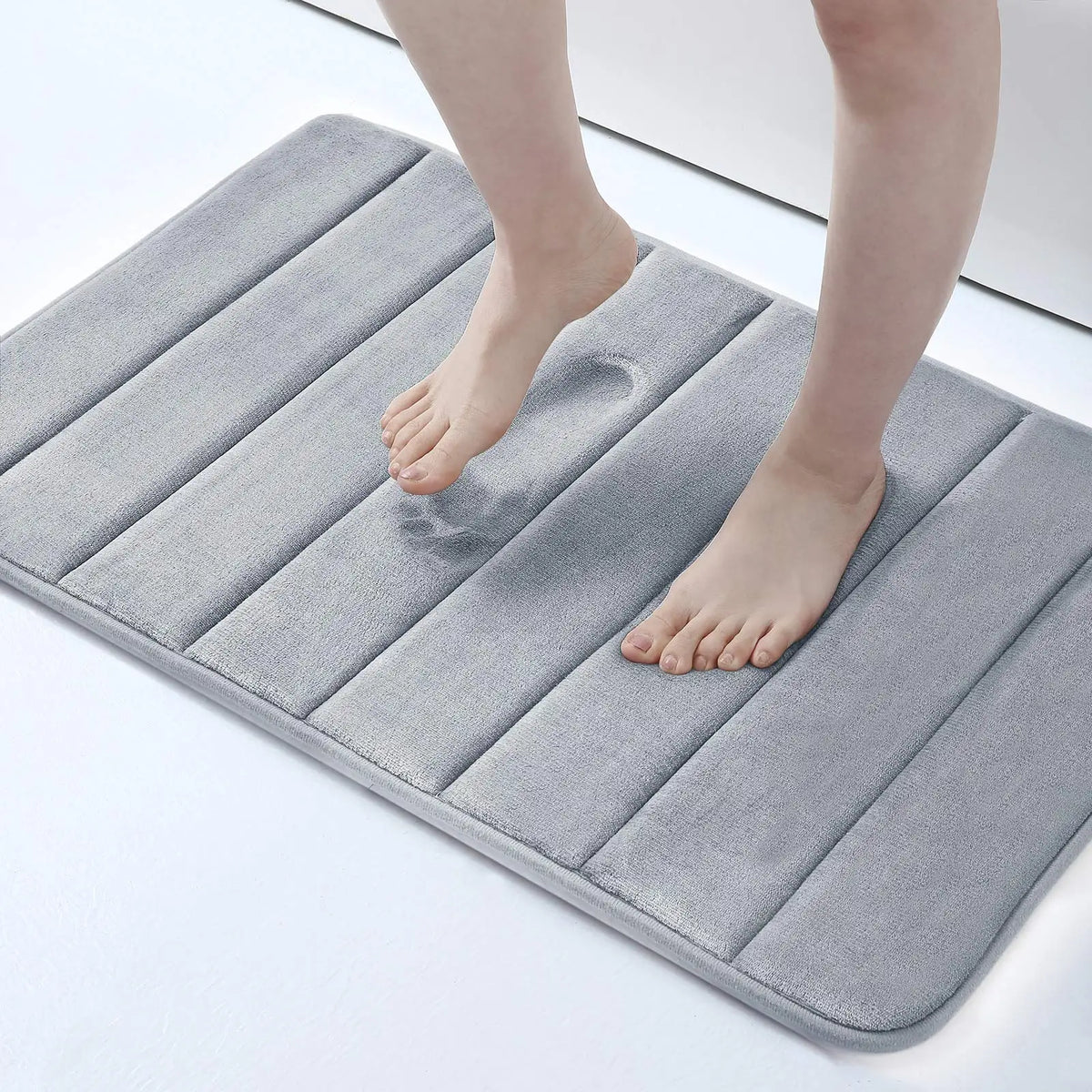 Kit Tapete 2 Peças Para Banheiro Ultra Macio e Absorvente - Cazehn