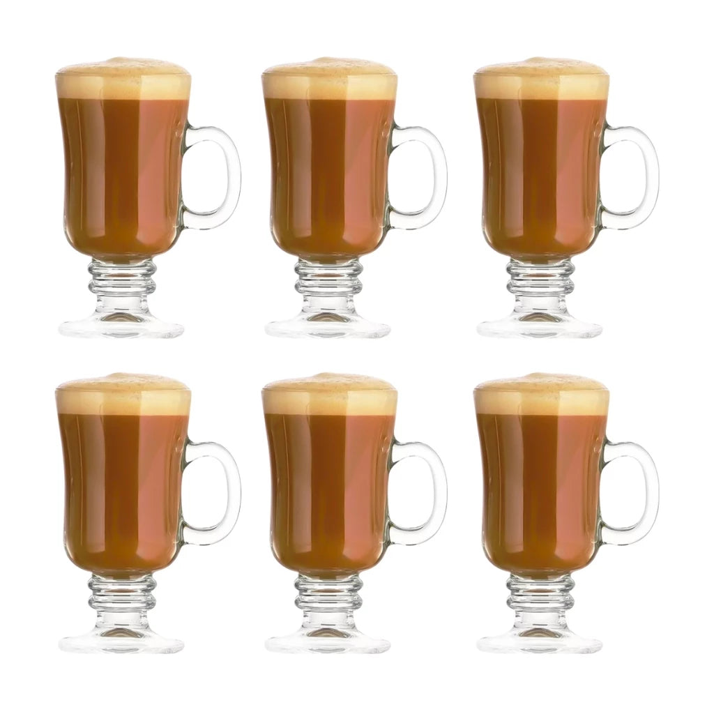 Jogo de 6 Taças para Capuccino Iris -Cazehn