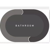 Kit 2 Tapetes Antiderrapante e Absorvente Bathroom para banheiro - Cazehn!