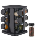 Porta Temperos Profissional Giratório 6 peças - Cazehn