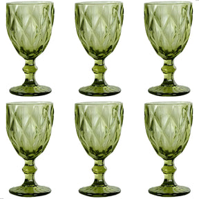 Jogo 6 Taças Diamante  - Cazehn