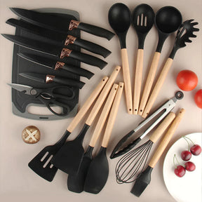 Kit Utensilio Silicone home  -Cazehn